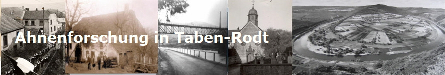 Ahnenforschung in Taben-Rodt