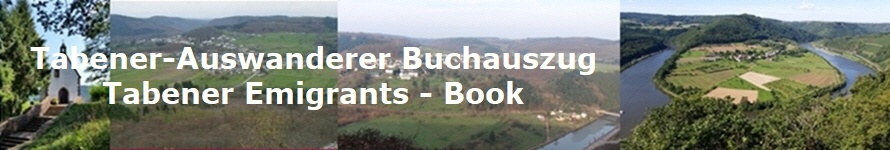 Tabener-Auswanderer Buchauszug
Tabener Emigrants - Book