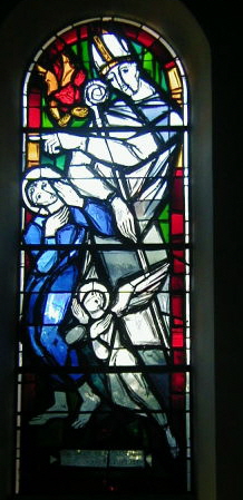 Kirchenfenster St. Quiriacus und Auctor