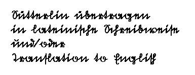 german script translation german script translation