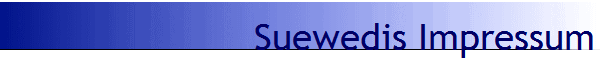 Suewedis Impressum