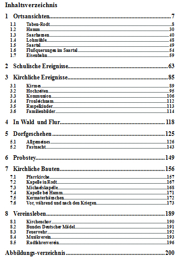 inhaltsverzeichnis
